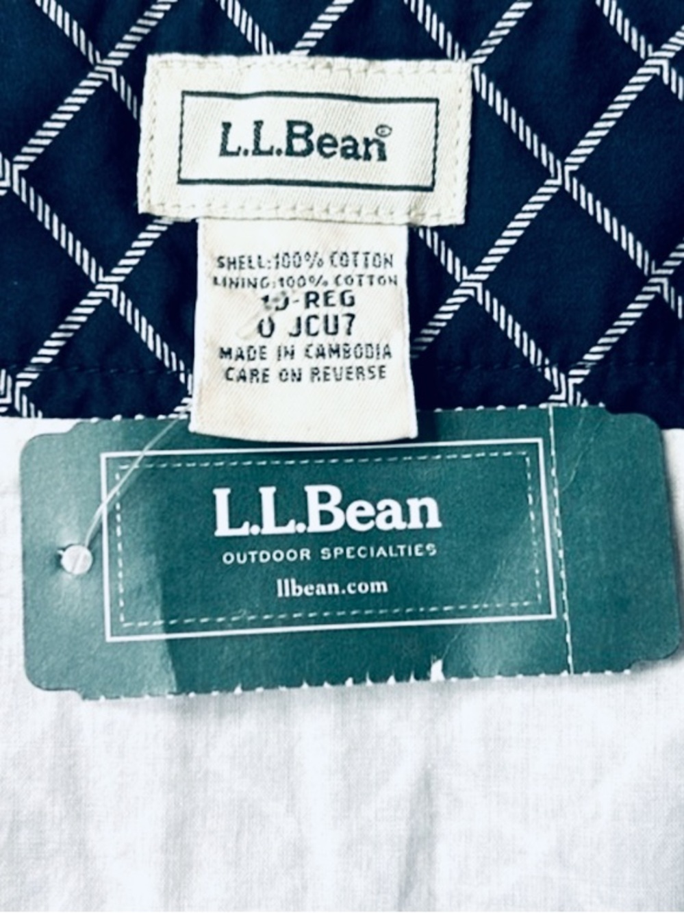 L.L. Bean Pleated Nautical Sailor Anchor Plaid Blue  A-Line Skirt Size 10 NWT - Picture 4 of 6
